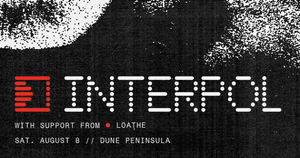 Interpol at Dune Peninsula