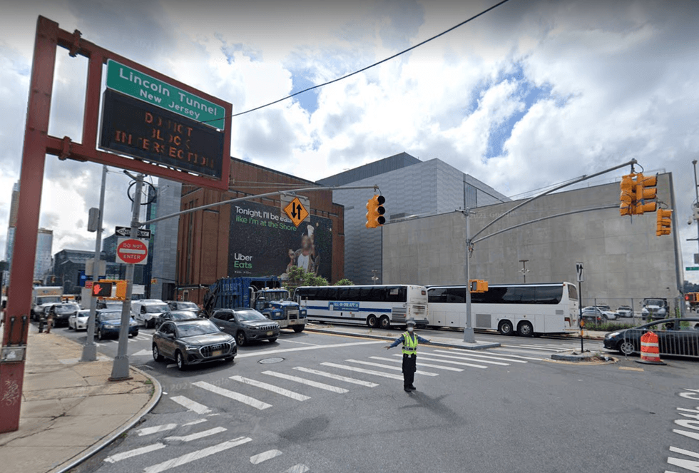 Intersection of the attack