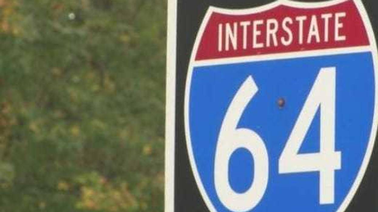 Interstate 64 sign
