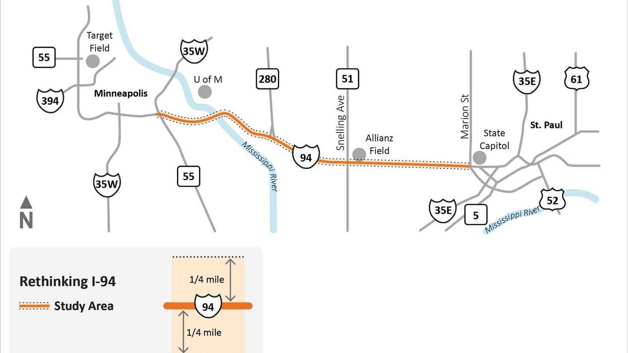 Interstate 94, St. Paul