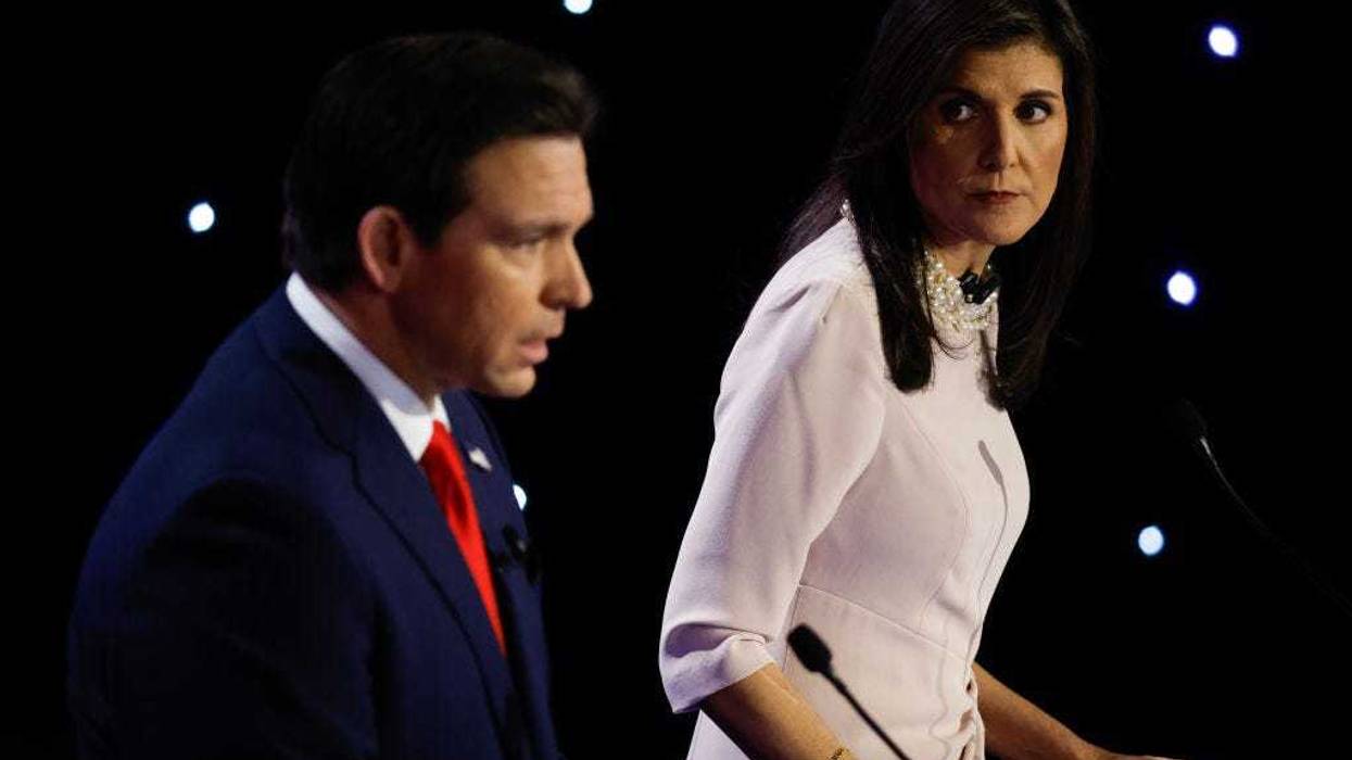 Iowa Caucus, Nikki Haley, Ron DeSantis, Donald Trump, Election, 2024