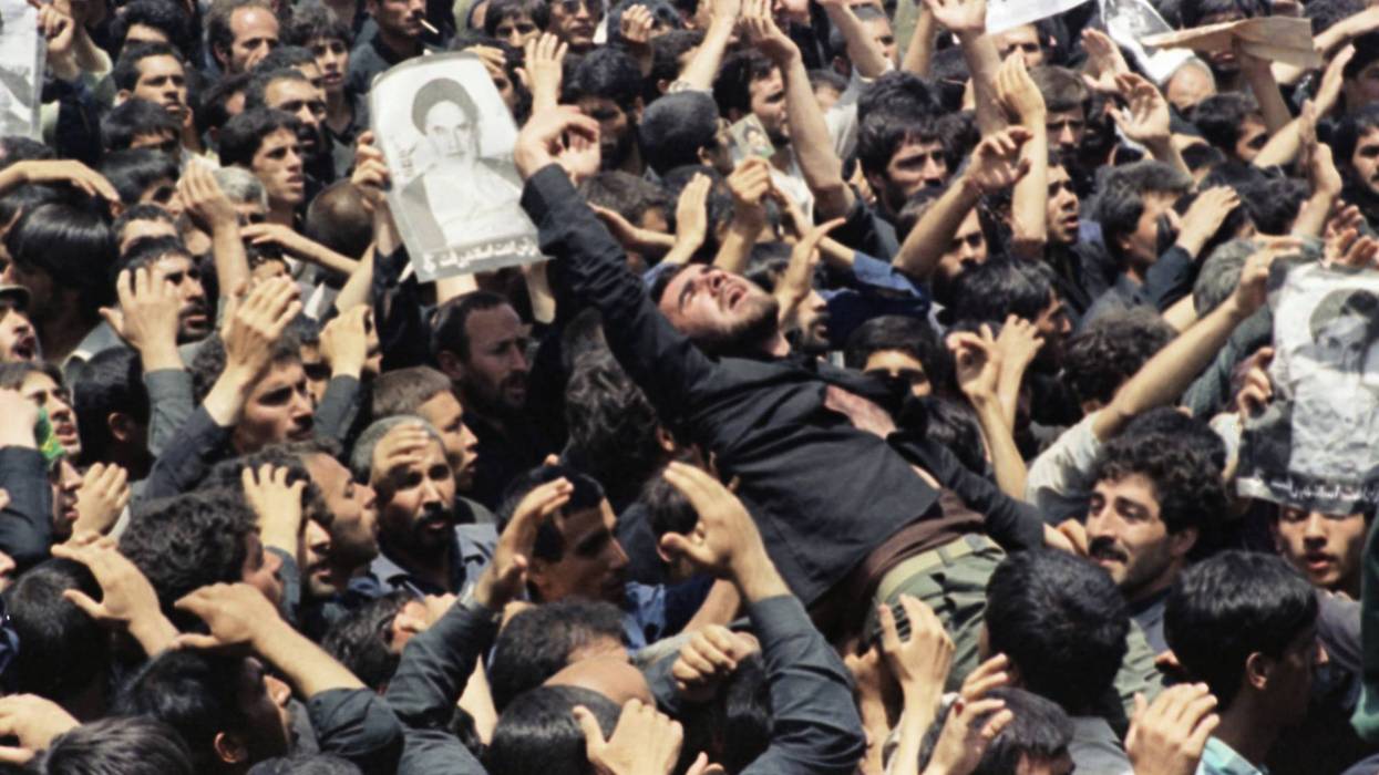 Iran Khomeini Funeral AP Was There