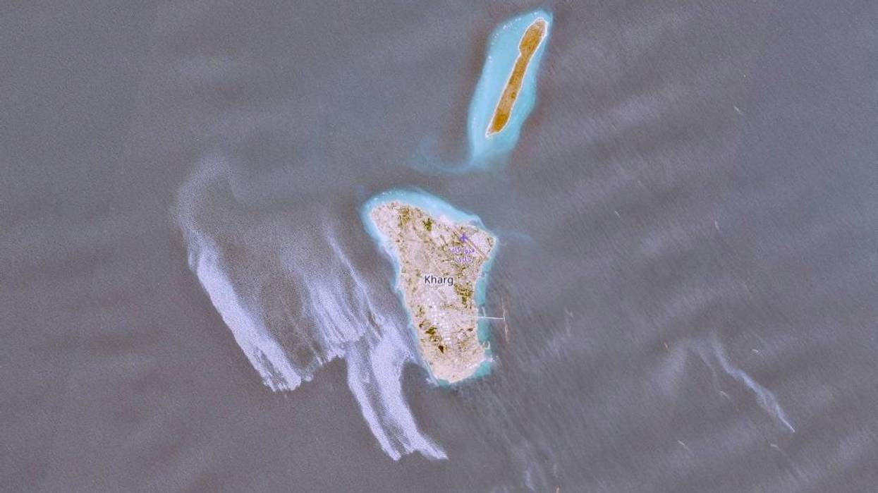 Iran Oil Spill