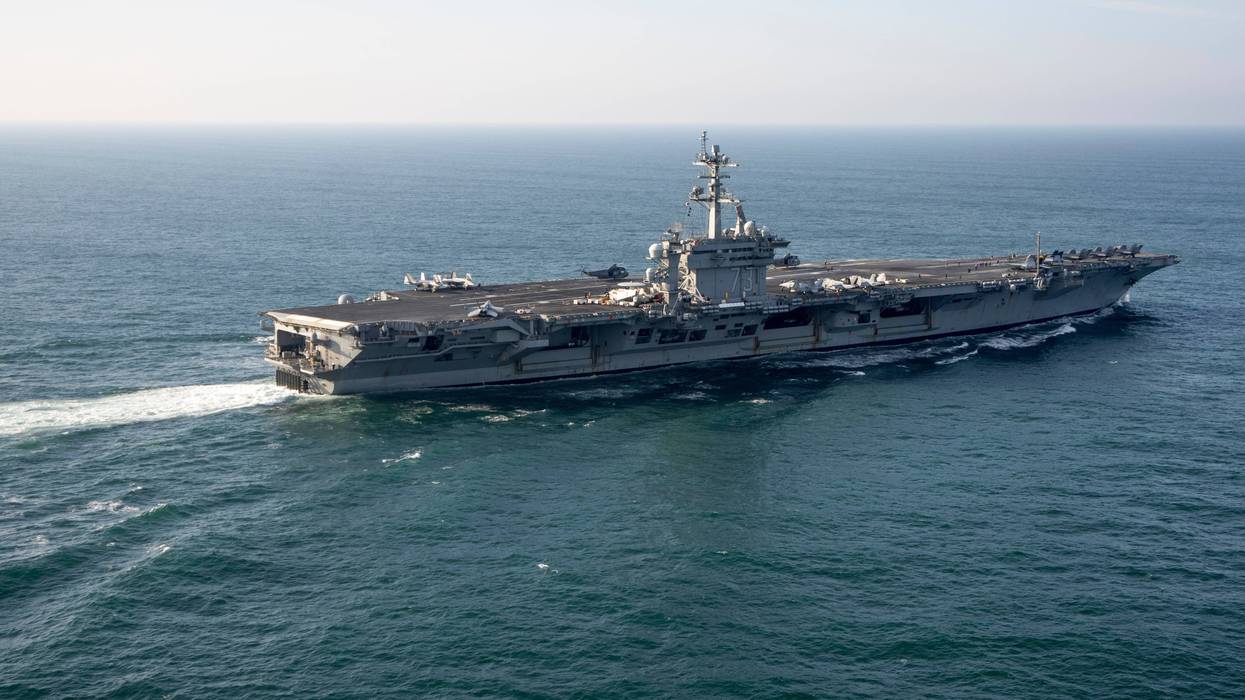 Iran US Aircraft Carrier