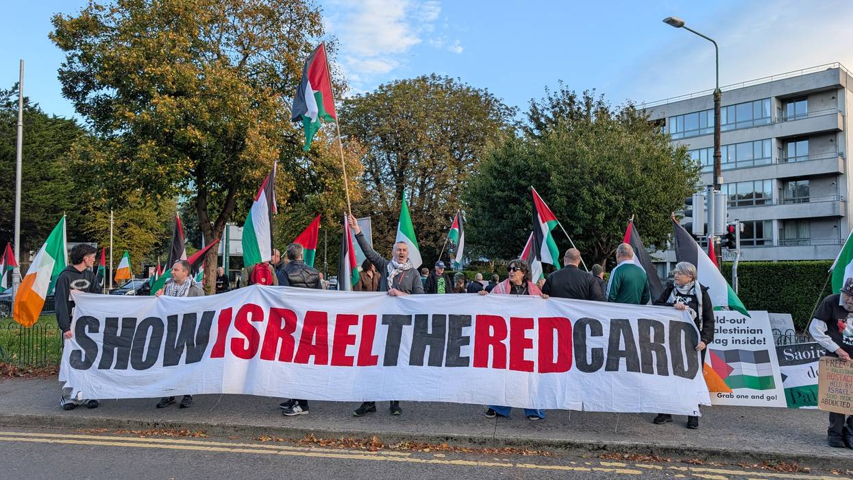 IRLANDA-ISRAEL-PROTESTAS
