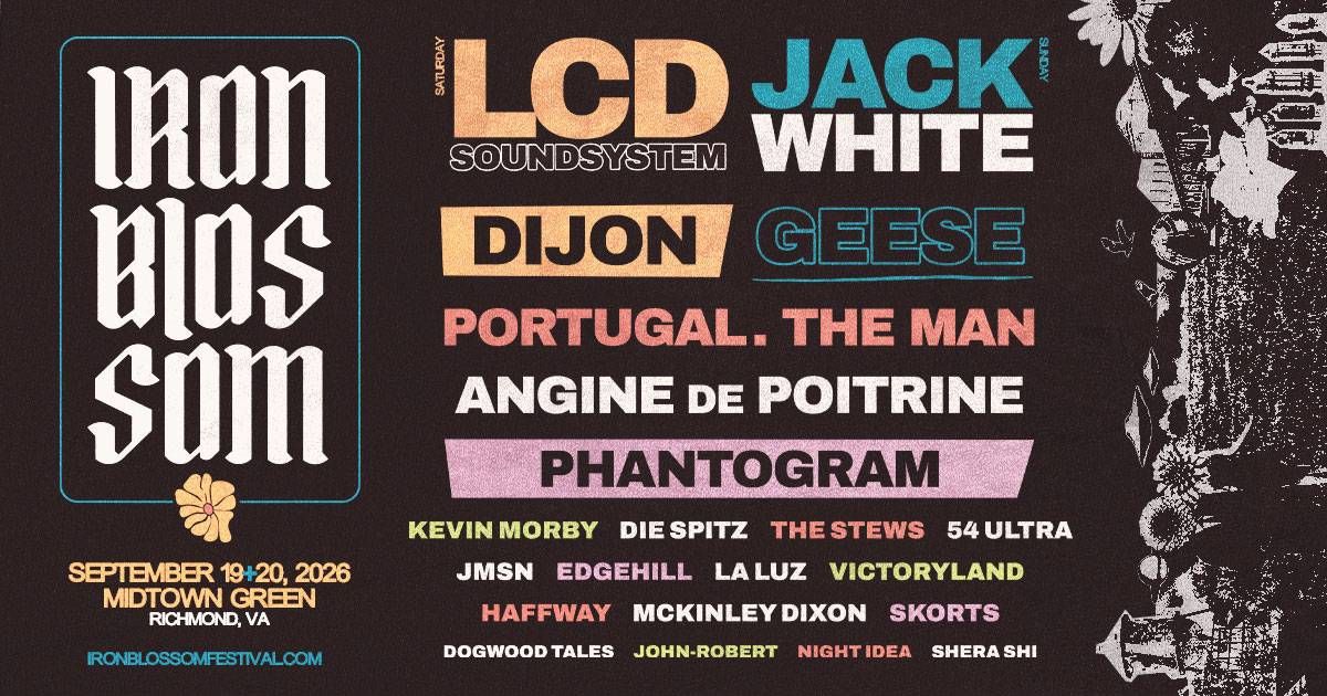 Iron Blossom Music Festival 2026 Lineup