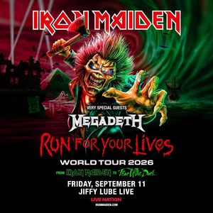 Iron Maiden: Run For Your Lives World Tour 2026