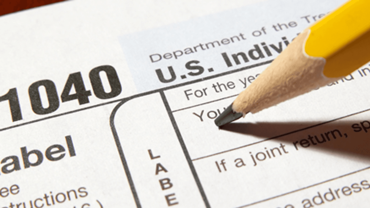 IRS 1040 form