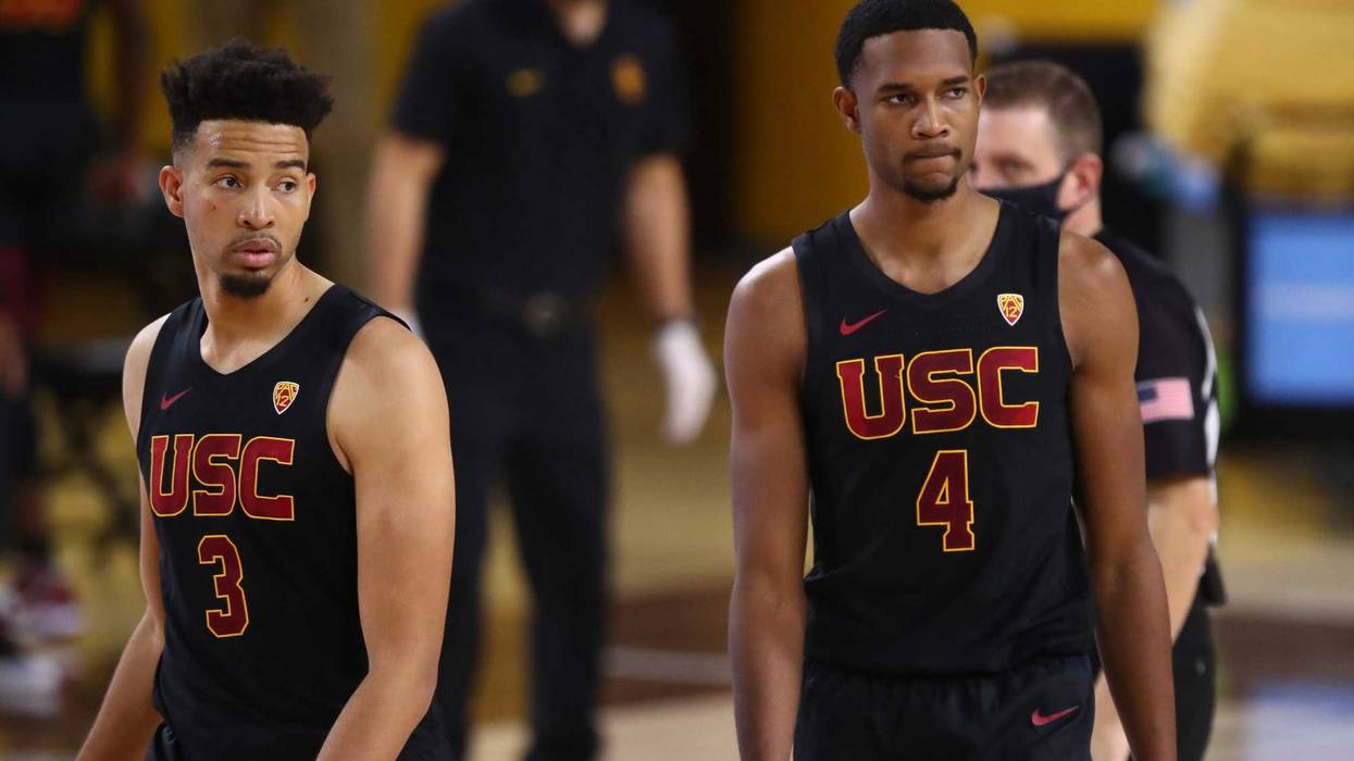 Isaiah Mobley (3) and brother Evan Mobley (4)