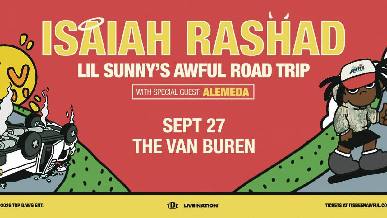 Isaiah Rashad: Lil Sunny's Awful Road Trip ft. Alemeda. Sept 27 at The Van Buren.