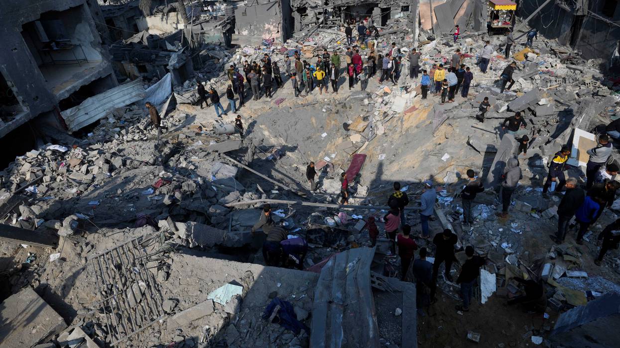 Israel Palestinians Gaza Destruction
