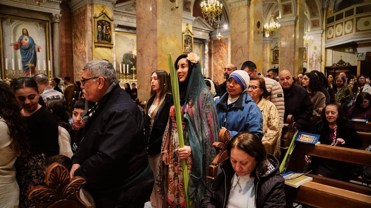 Israel Palestinians Palm Sunday 5315