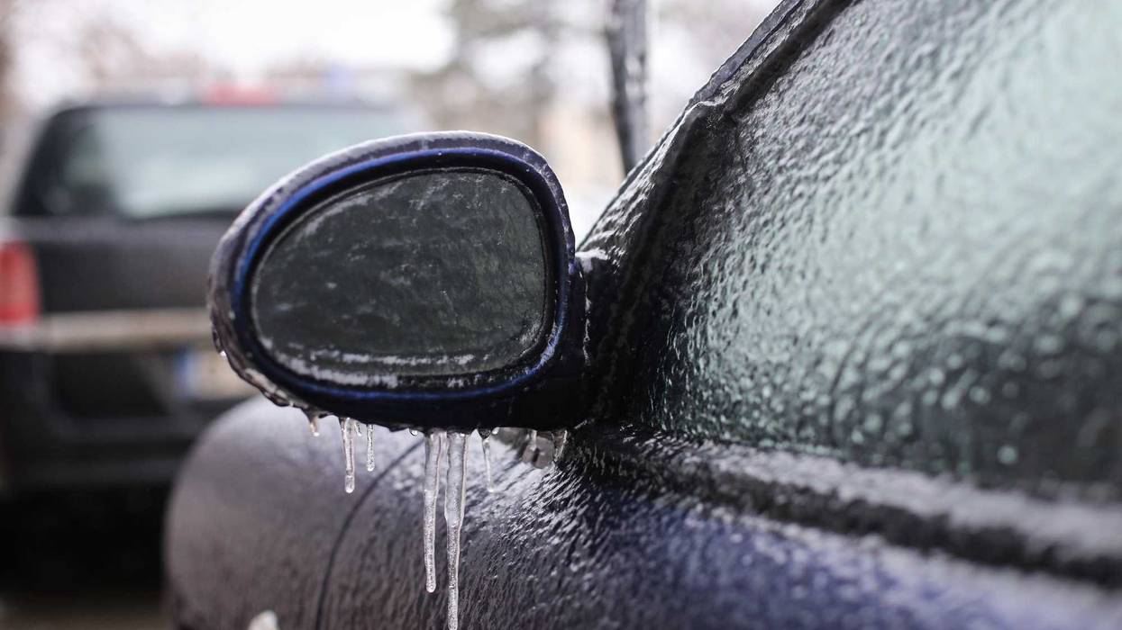 It could be a slippery one on the roads Monday into Tuesday, and there could even be issues getting around to start the day due to freezing rain.