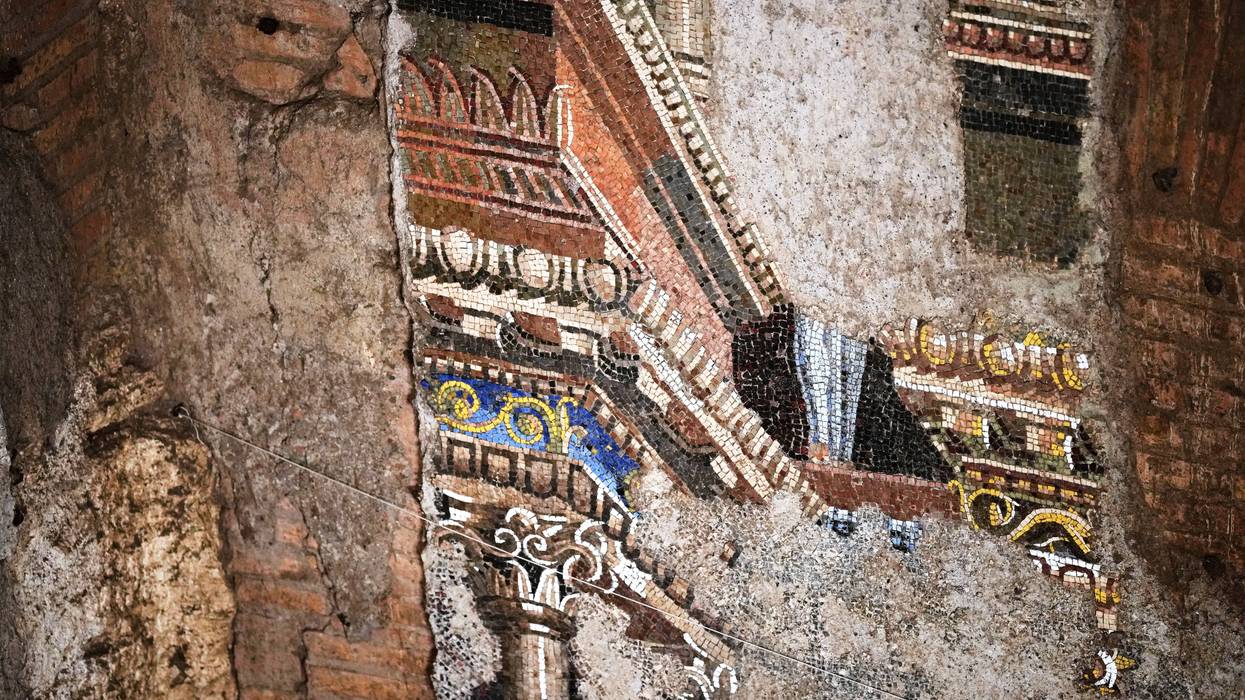 Italy-Ancient Fresco
