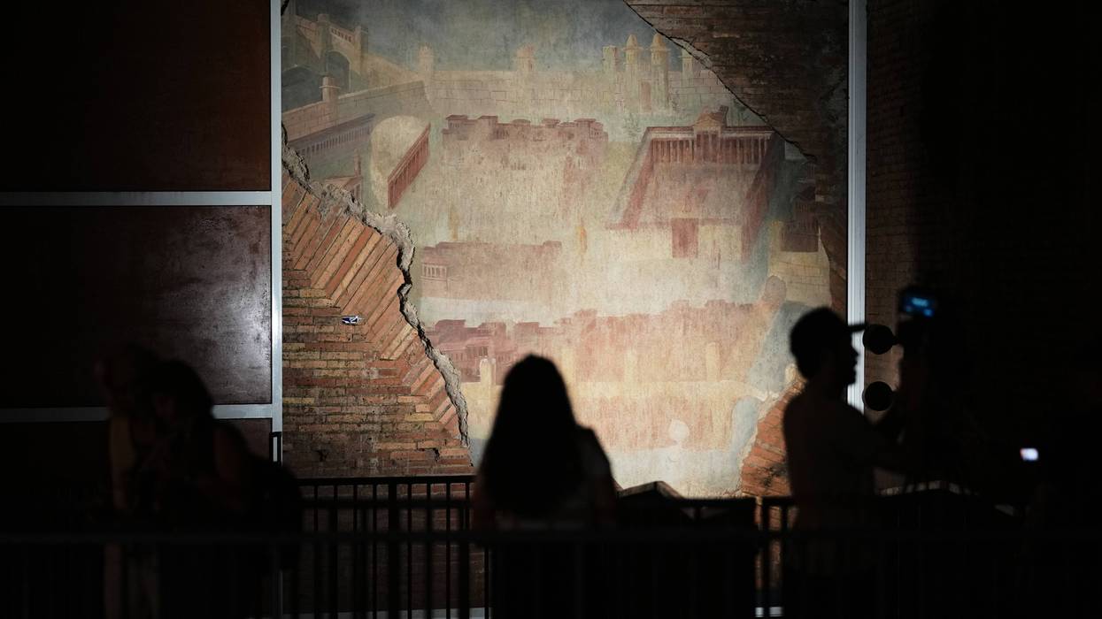 Italy-Ancient Fresco