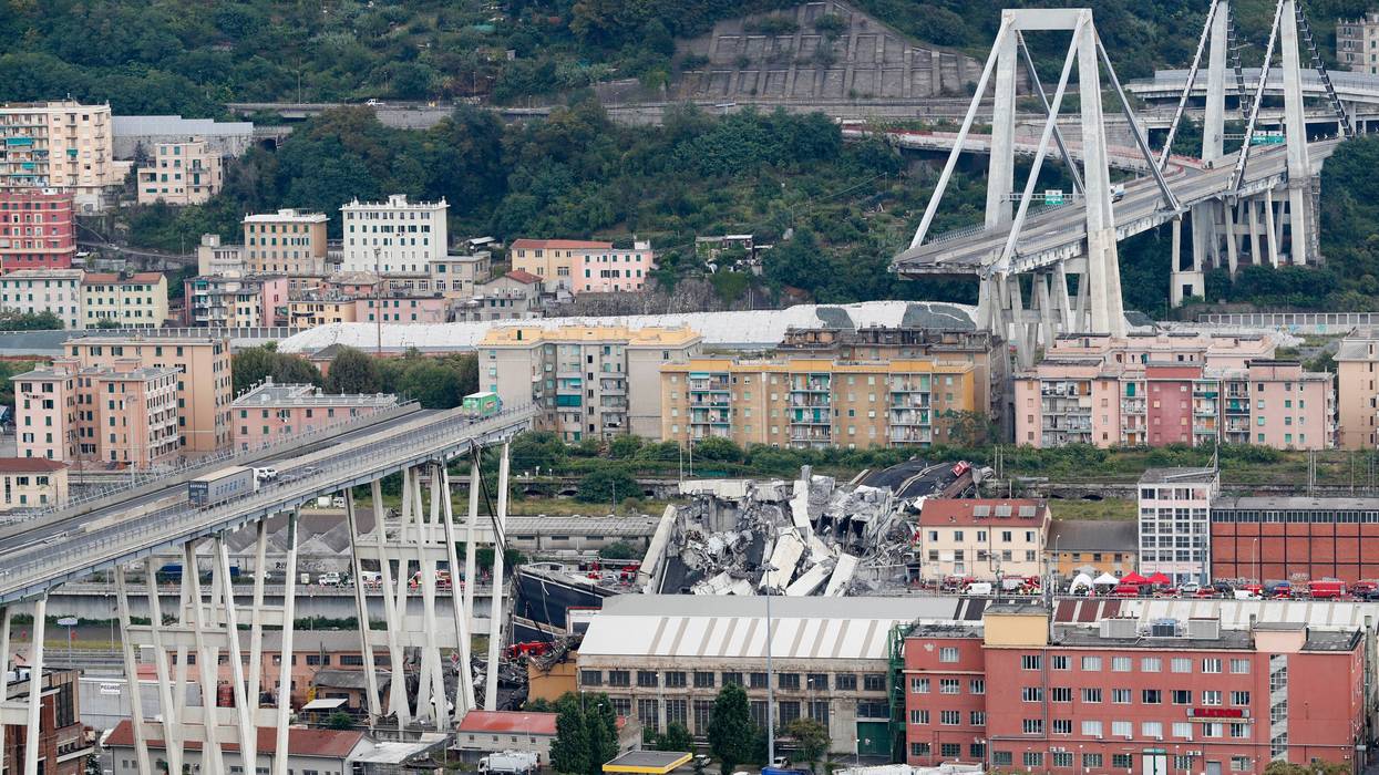 Italy Bridge Collapse Trail