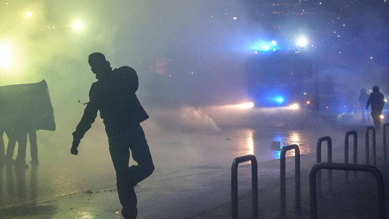 Italy Milan-Cortina Olympics Protest