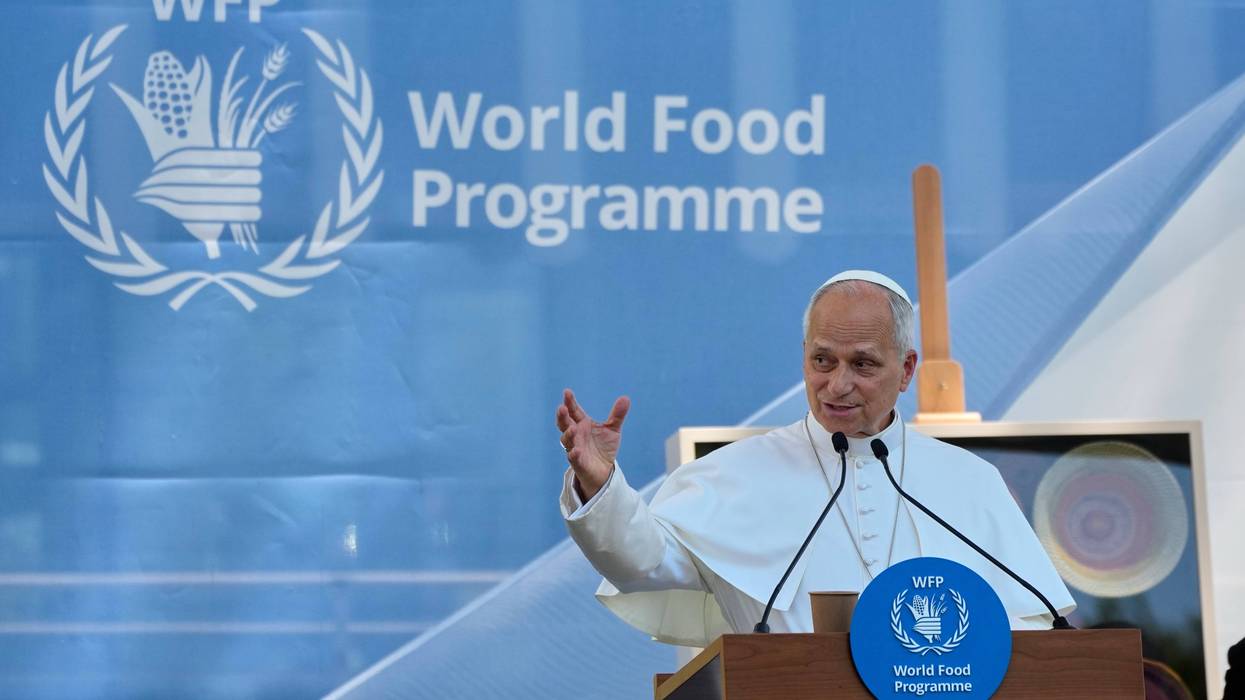 Italy Pope WFP