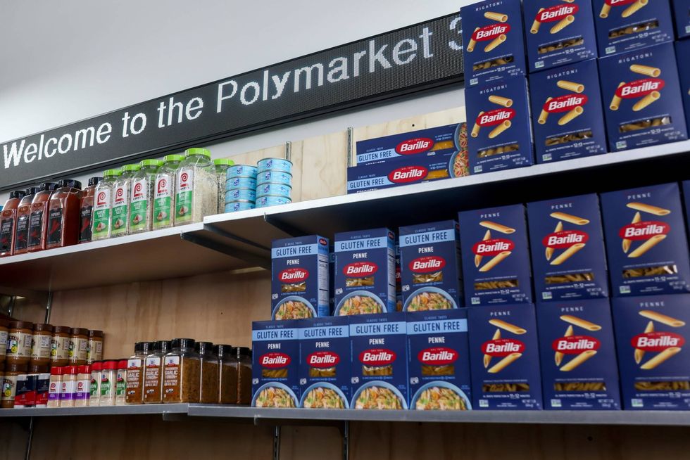 Items are seen at the store on Feb. 12