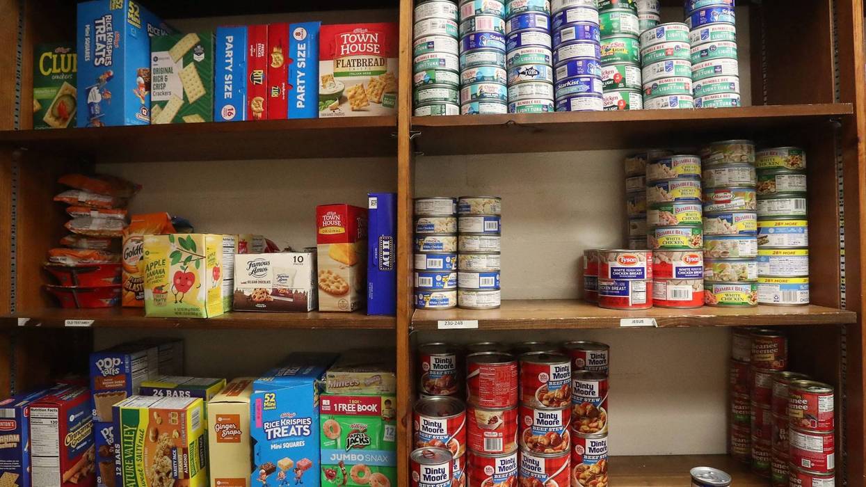 items in food pantry