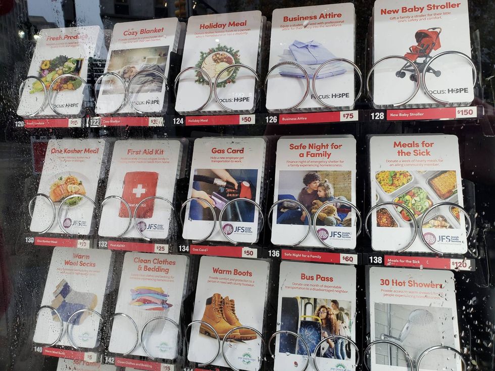 Items in Giving Machine