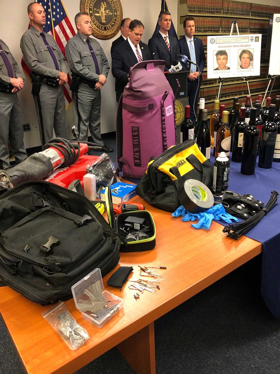 Items stolen from victim