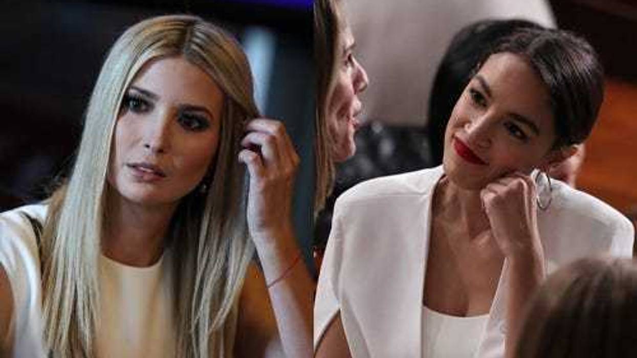 Ivanka Trump and Alexandria Ocasio-Cortez
