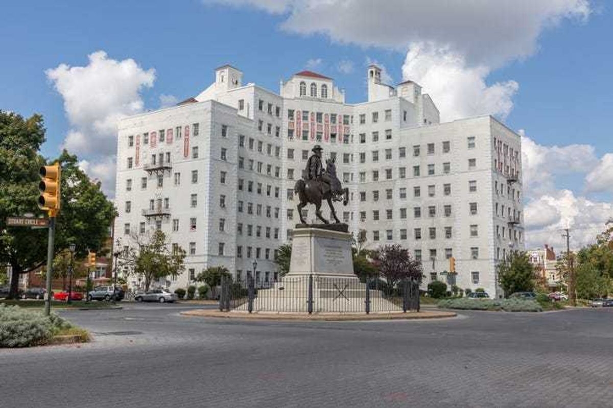 J.E.B. Stuart Memorial on Monument Avenue in Richmond
