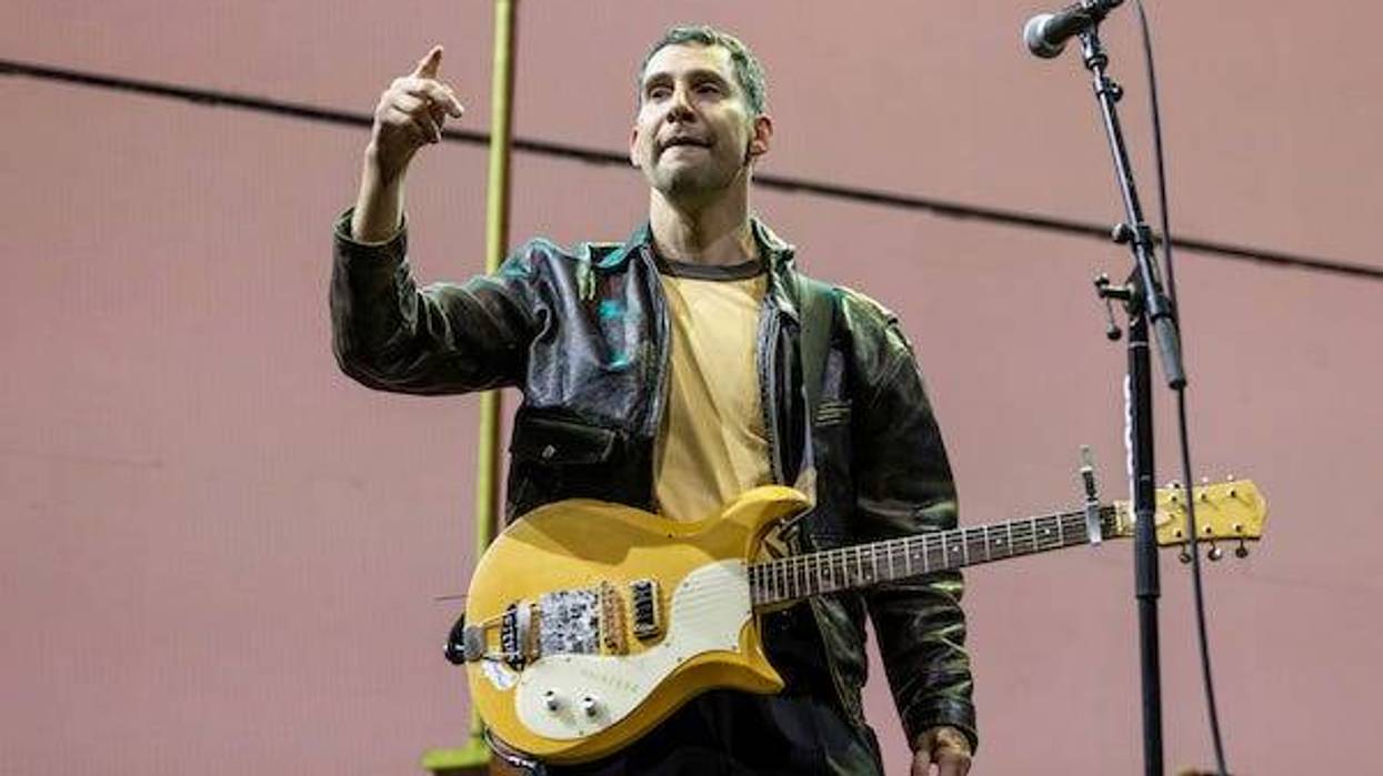 Jack Antonoff of Bleachers performing live