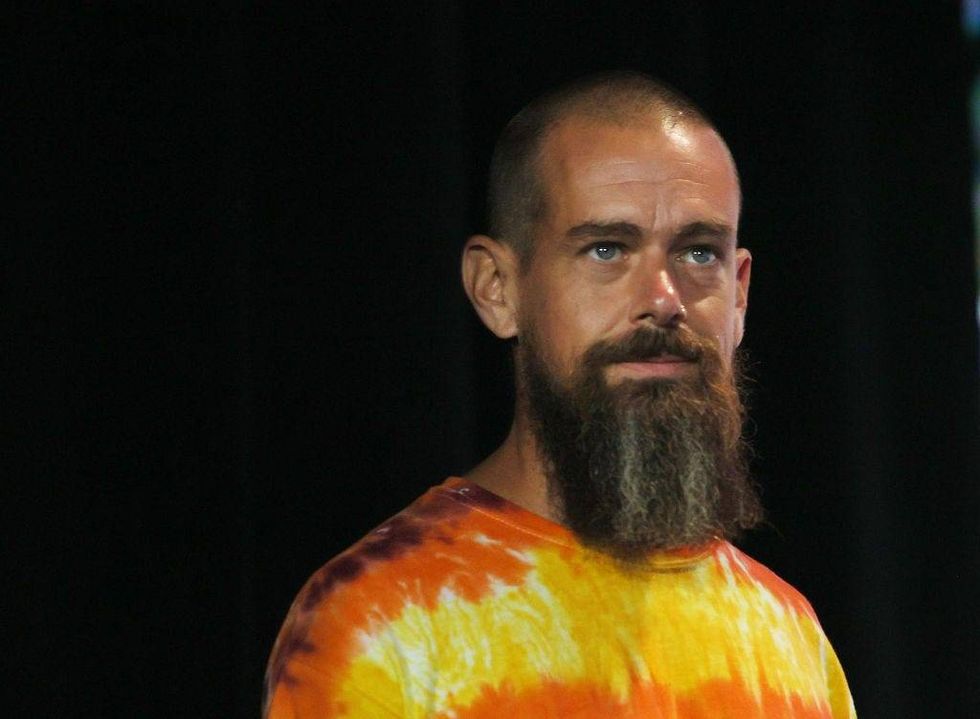 Jack Dorsey creator, co-founder, and Chairman of Twitter and co-founder & CEO of Square arrives on stage at the Bitcoin 2021 Convention on June 04, 2021 in Miami, Florida.