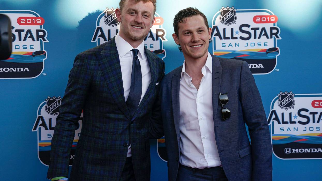 Jack Eichel and Jeff Skinner