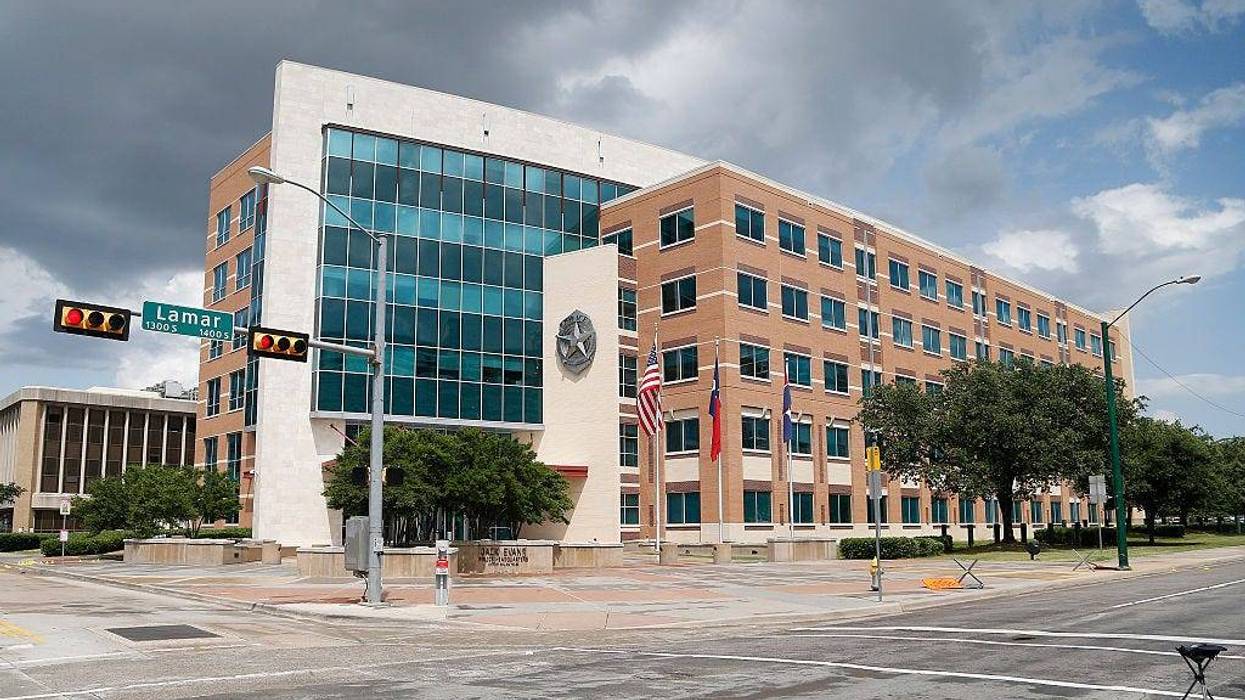 Jack Evans Police Headquarters is seen at 1400 S. Lamar Street is seen on June 13, 2015 in Dallas, Texas.
