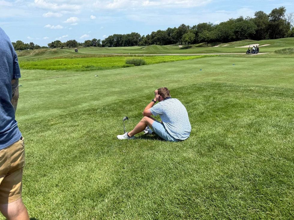 Jack Fritz vs. Joe DeCamara golf 94WIP