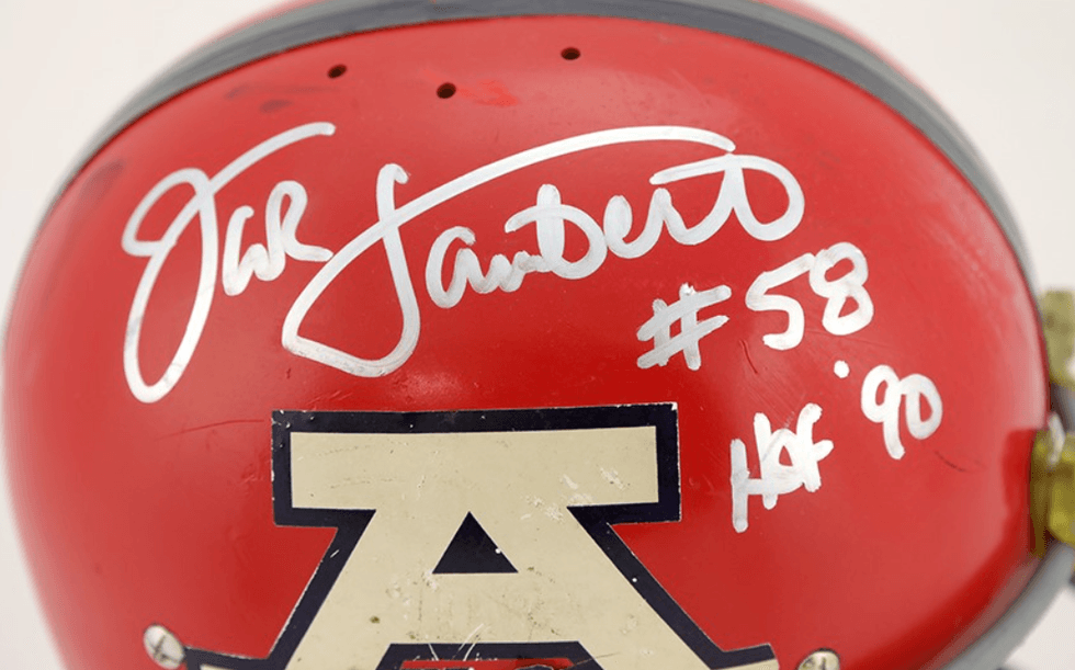 Jack Lambert Pro Bowl Helmet