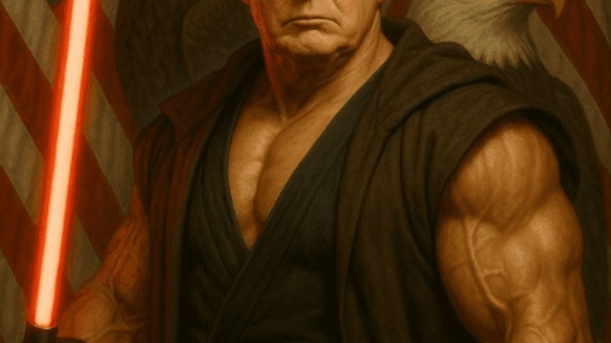 Jacked Donald Trump Jedi/Sith Lord