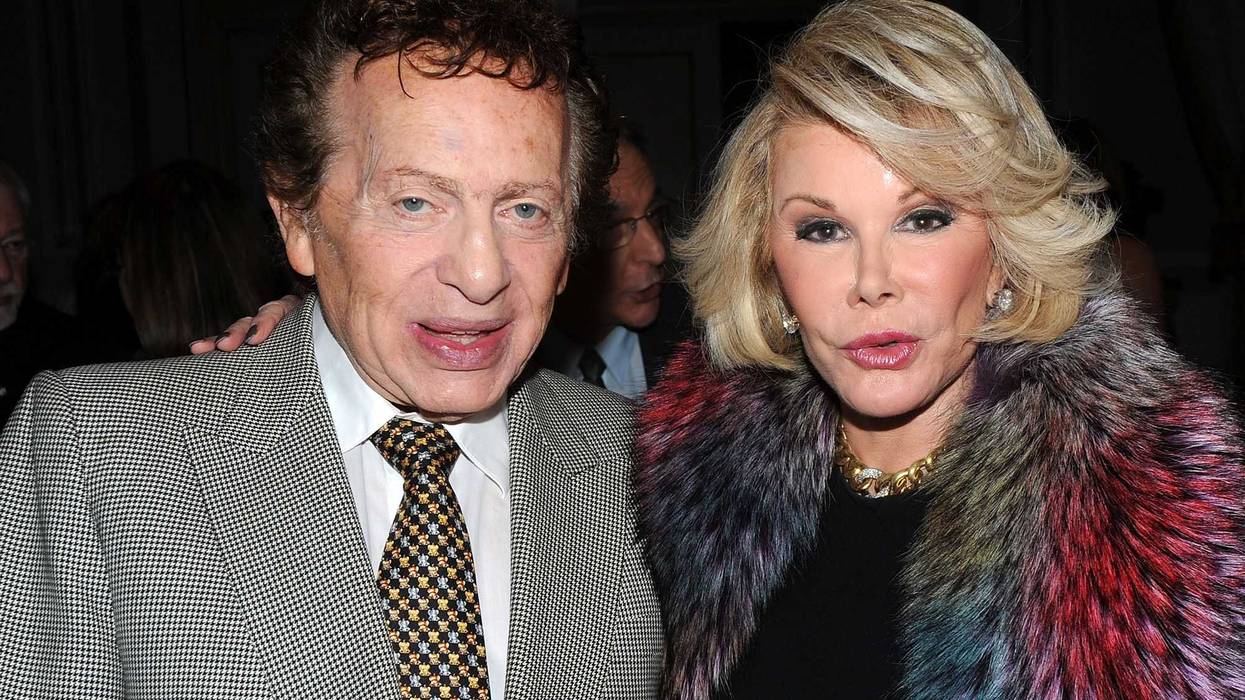 Jackie Mason and Joan Rivers attend the 2011 Center For Communications Luncheon at The Pierre Hotel on October 17, 2011 in New York City.