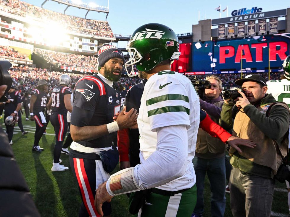 Jacoby Brissett and Aaron Rodgers