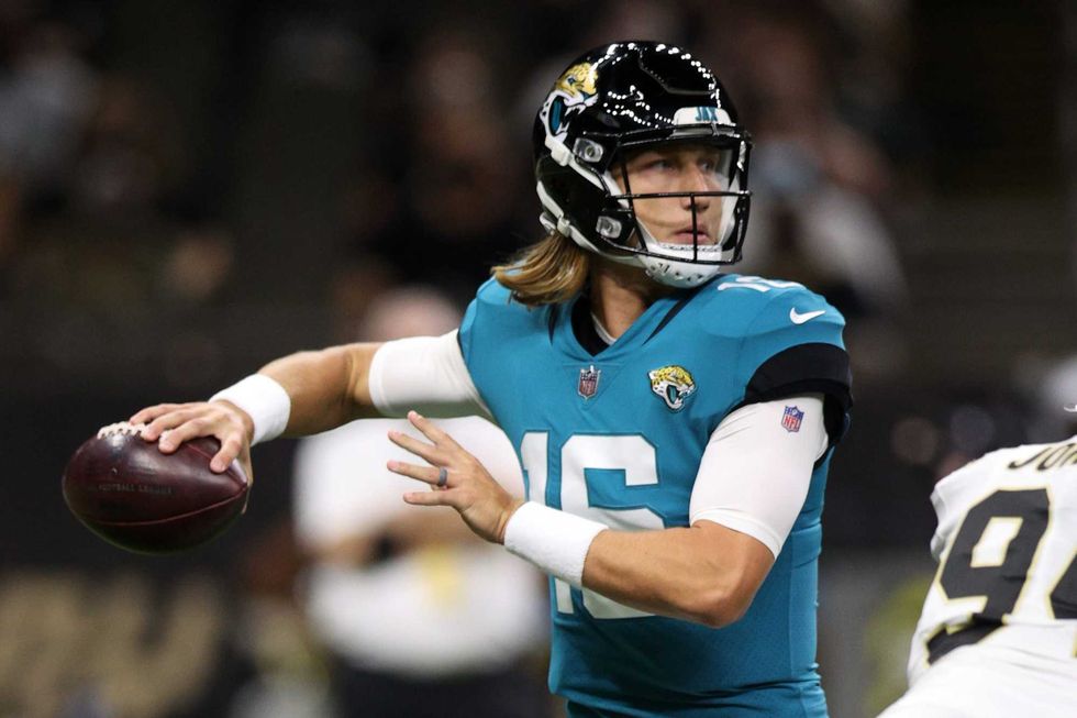 Jaguars quarterback Trevor Lawrence