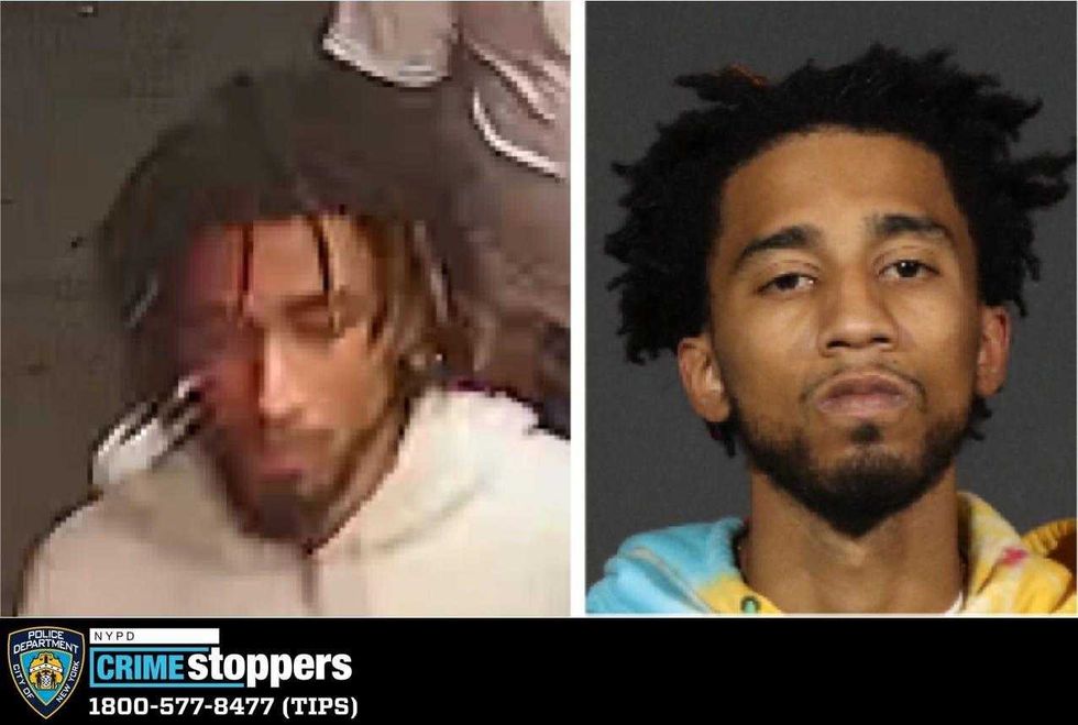 Jahmel Sanders is wanted by the NYPD in connection to the double homicide