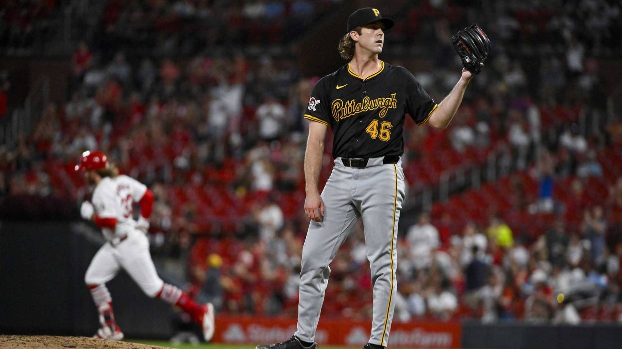 Jake Woodford giving up HR