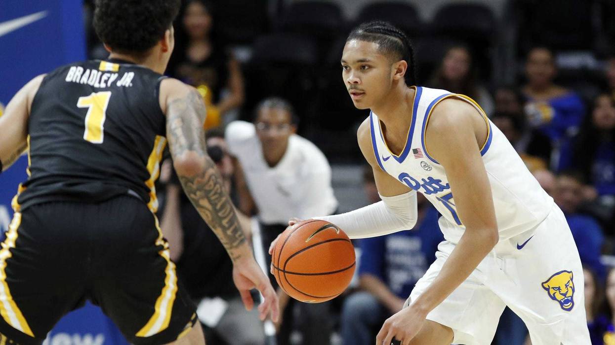Jaland Lowe dribbling vs. VMI