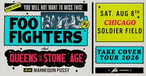 Foo Fighters: Take Cover Tour 2026