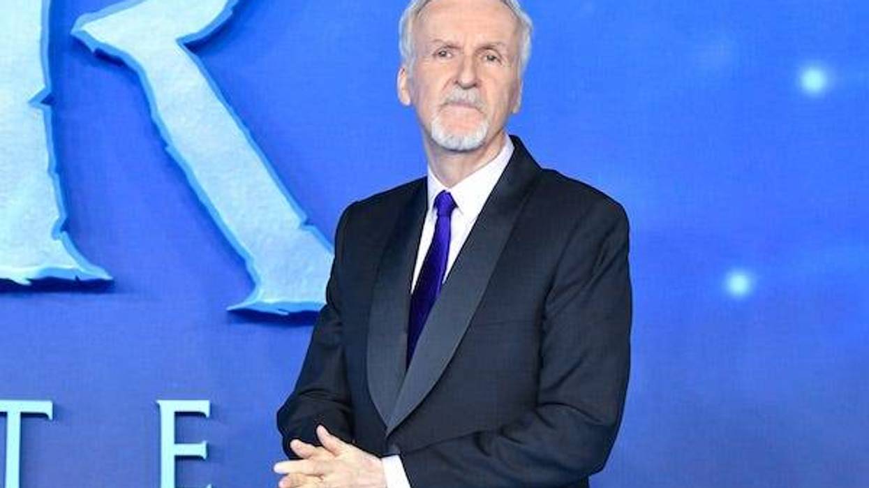James Cameron attending the Avatar: The Way Of Water World Premiere in London, England, on December 06, 2022