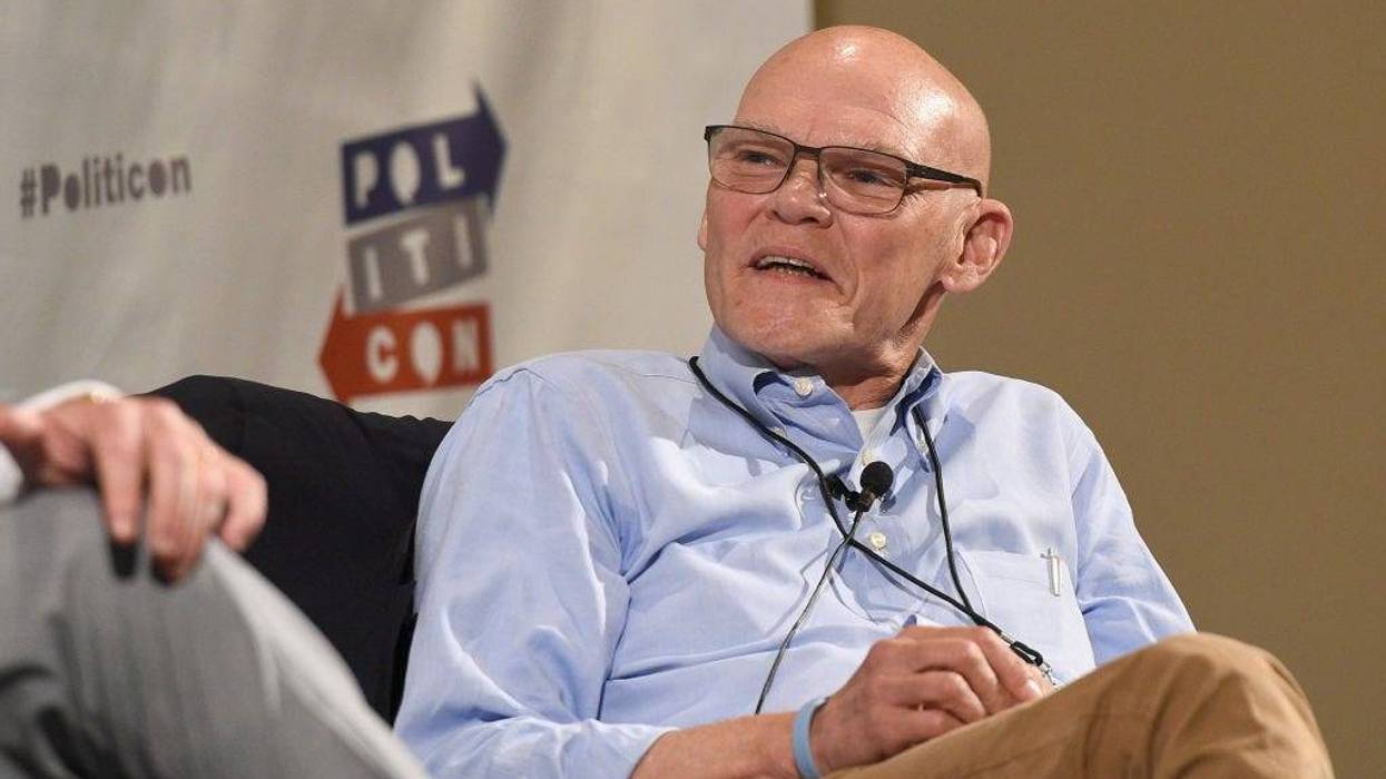 James Carville at 'Art of the Campaign Strategy' panel during Politicon at Pasadena Convention Center on July 29, 2017 in Pasadena, California.