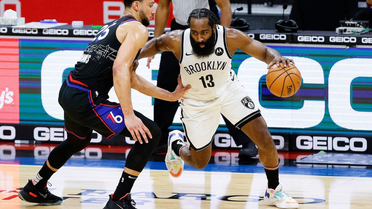James Harden and Ben Simmons