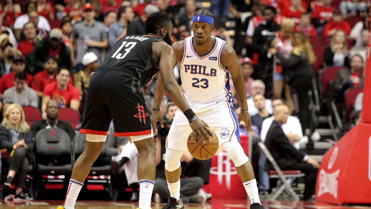 James Harden and Jimmy Butler