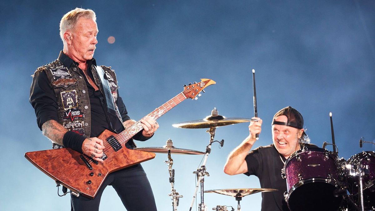 James Hetfield and Lars Ulrich of Metallica