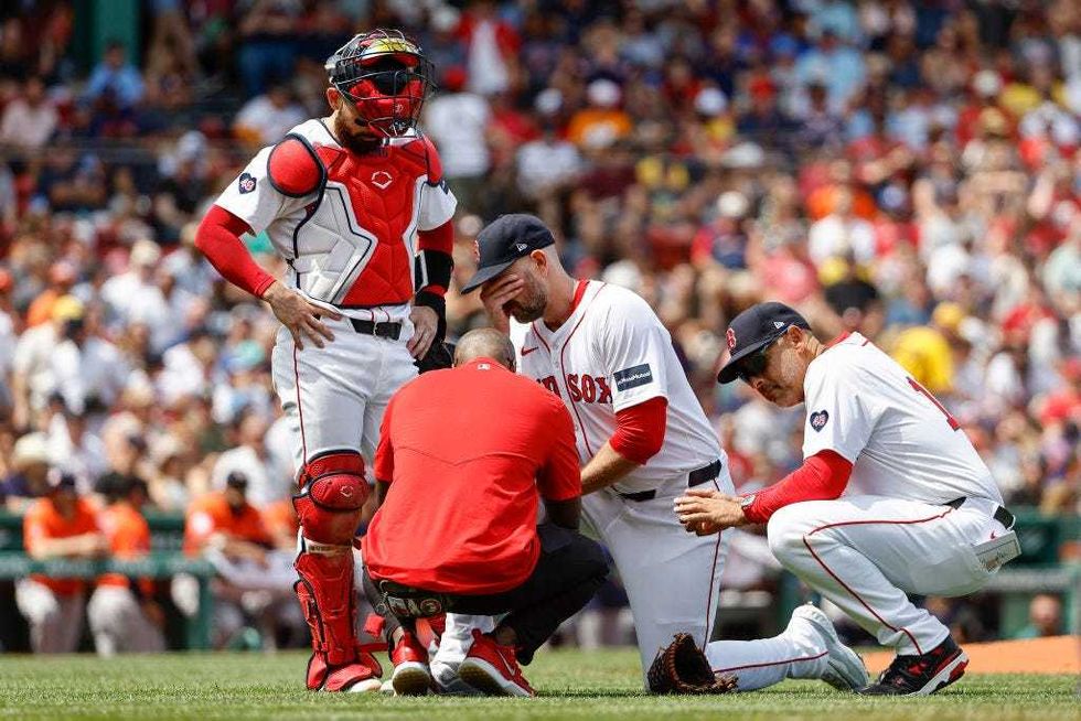 James Paxton and Alex Cora