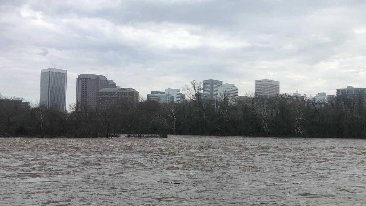 James River near downtown Richmond