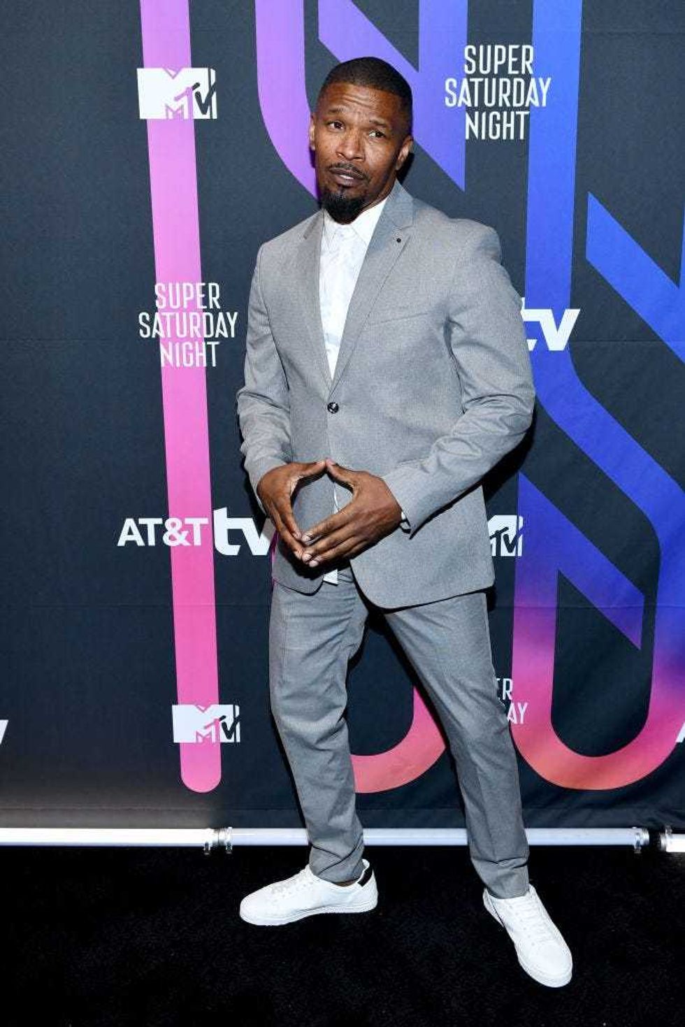 Jamie Foxx attends AT&T TV Super Saturday Night on February 01, 2020 in Miami, Florida.